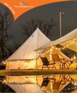 Nhà lều glamping - Xu hướng lều cắm trại dã ngoại 2025