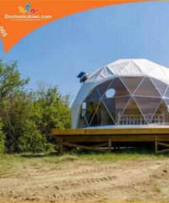 Nhà vòm kết cấu thép - nhà lều mái vòm khung kim loại